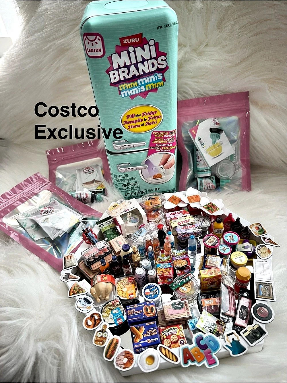 ZURU Mini Brands Fill the Fridge Costco Exclusive Set – 3 Available